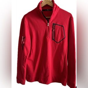 Ralph Lauren RLX large sweatshirt red-black
